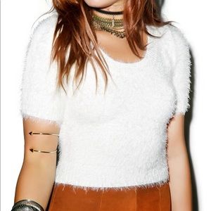 American Apparel Cali Fun Sun Fuzzy Sweater